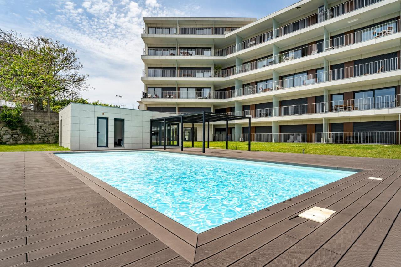 Antas Park Flat With Pool Apartment Porto Ngoại thất bức ảnh